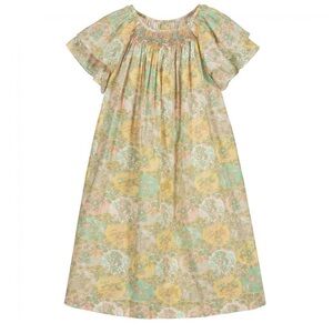 Bonpoint smocked dress 4T liberty fabrics